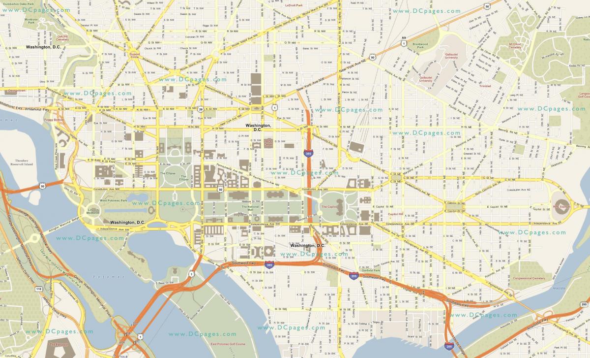 dc sokak haritası