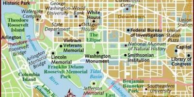 Washington bölge haritası