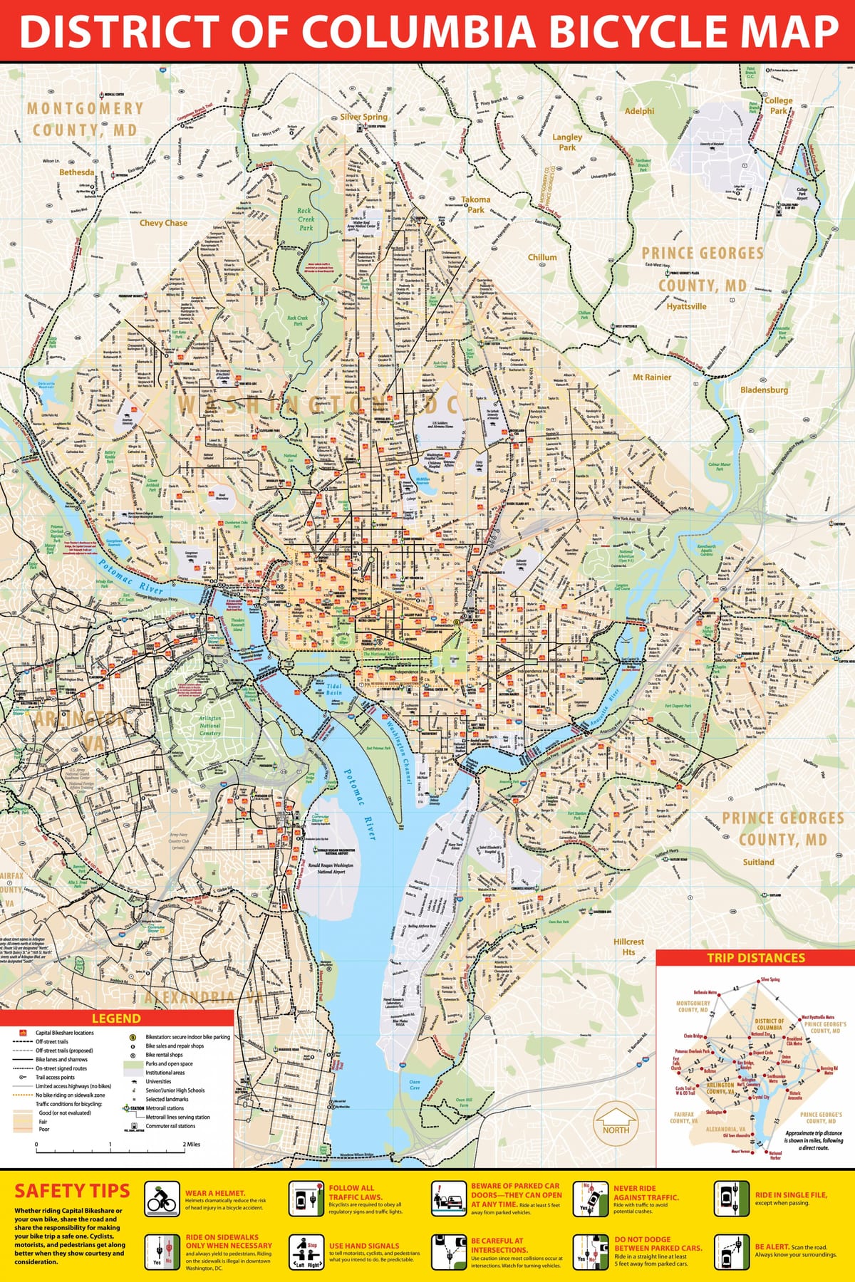 washington dc bisikleti göster