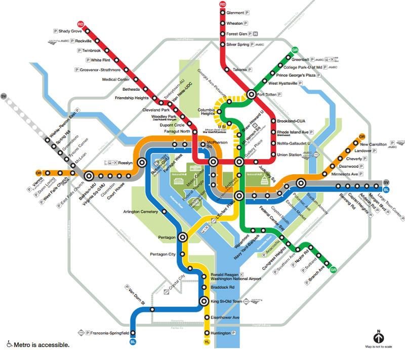 washington dc tren göster