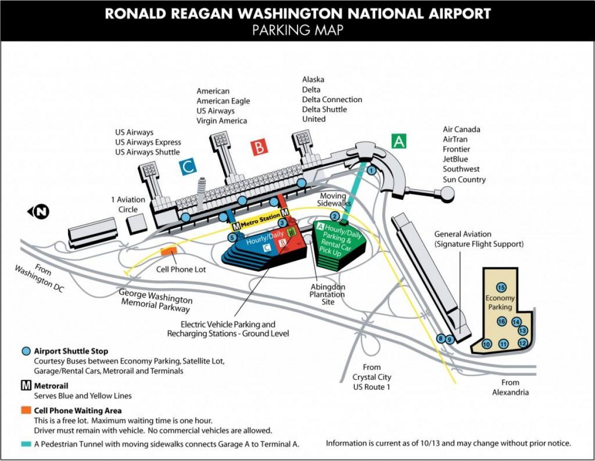 washington dca havaalanı Haritayı göster