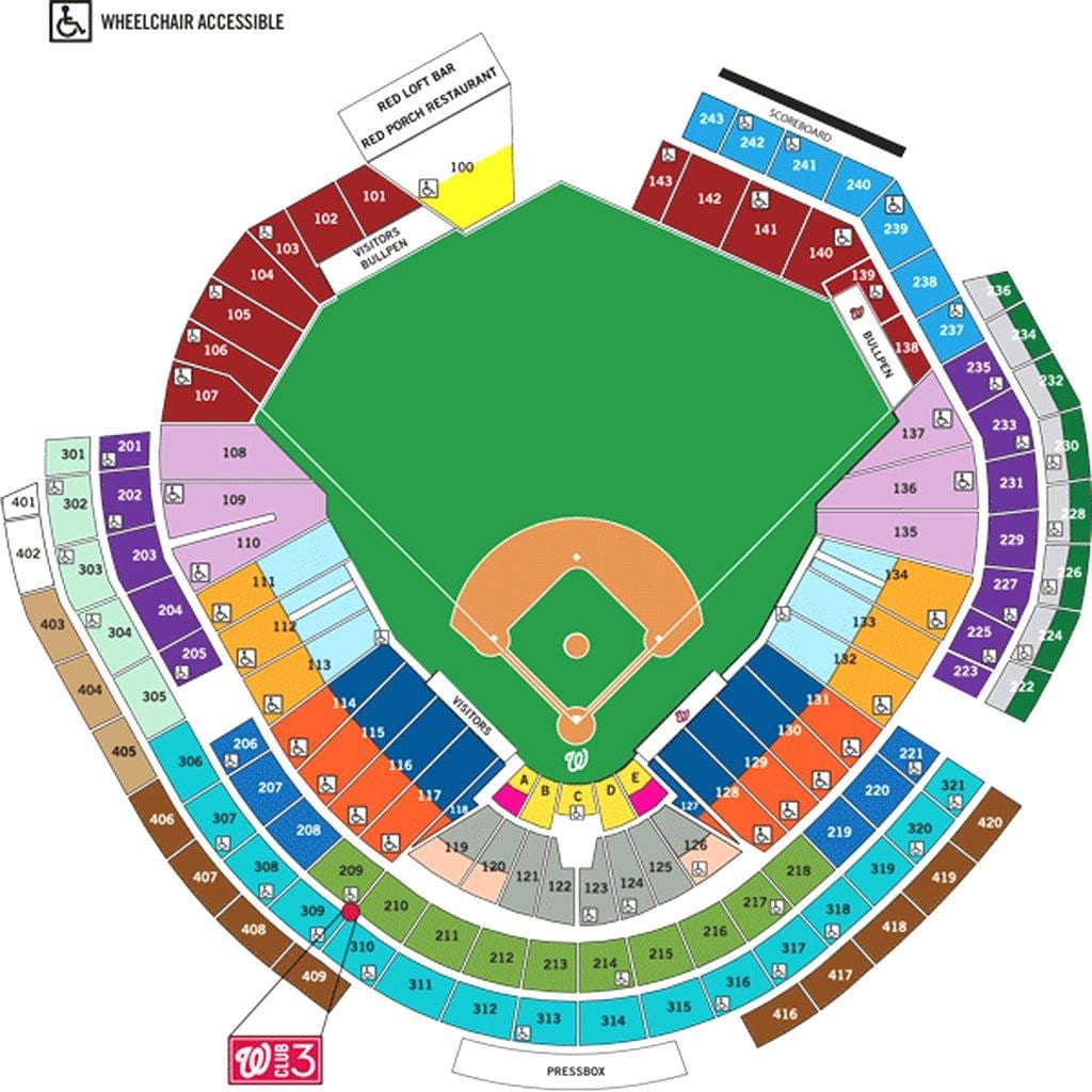 washington nationals Beyzbol Sahası göster 