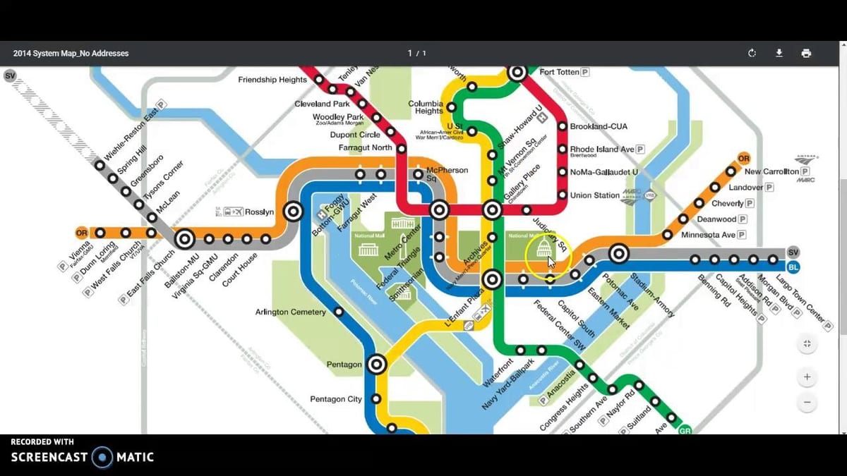 dc metro Seyahat göster