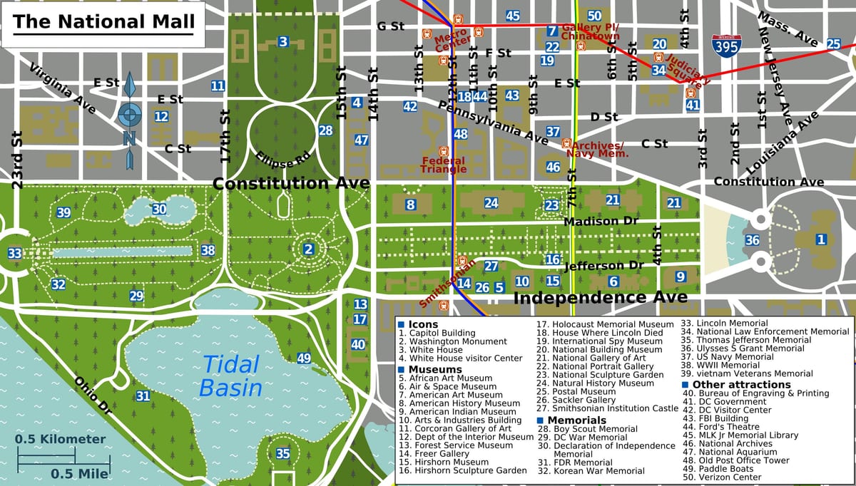 washington national mall göster