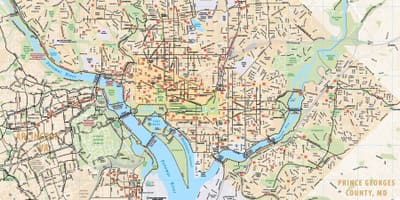 Washington dc bisikleti göster