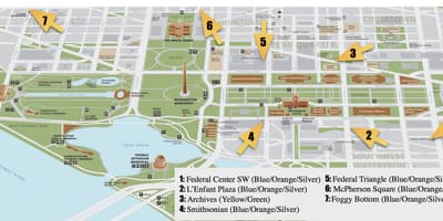 Washington dc anıtlar yürüme göster