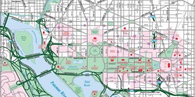 Washington şehir haritası