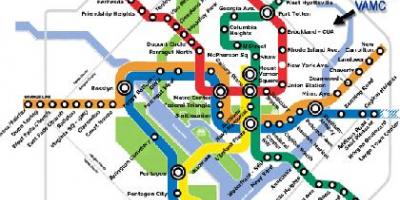 Md metro haritası
