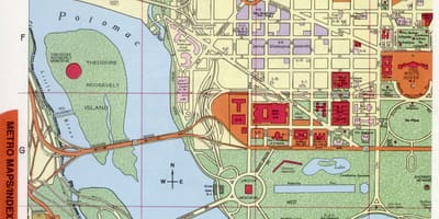 Washington dc şehir merkezi Haritayı göster