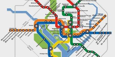 Dc metro haritası planlayıcısı