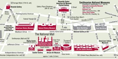 Washington harita müzeler 